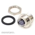 OMRON Round Waterproof Connector (M12) Relay Box Connector Socket Panel Mounting Type XS2