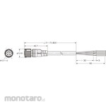 OMRON Round Waterproof Connector Connector with Cable Socket Side Connector XS5