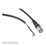 OMRON Round Waterproof Connector (with Cable) 5m M12