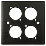 RS PRO RS PRO Single Gang 4 Pole Faceplate