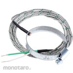 RS PRO RS Pro Thermocouple PT/K/PIPE/SCM/40/50/2000 K Type, -50°C to +1100°C