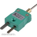 RS PRO RS Pro Thermocouple Temperature Sensor K Type Miniature Plug, -100°C to +1100°C, 1m