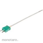 RS PRO RS Pro Thermocouple Temperature Sensor K Type Miniature Plug, 0°C to +1100°C, 150mm