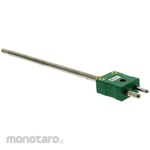 RS PRO RS Pro Thermocouple Temperature Sensor Type K, Standard Plug Type, 0°C to +1100°C, 150mm