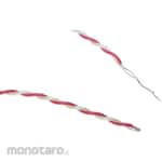 RS PRO RS Pro Thermocouple XQ-1154-RS K Type, Twin Twisted Tail Type, -75°C to +250°C, 1m
