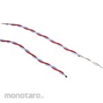 RS PRO RS Pro Thermocouple XQ-1176-RS T Type, Twin Twisted Tail Type, -75°C to +250°C, 10m