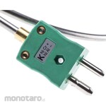 RS PRO RS Pro Thermocouple XQ-1192-RS K Type, Standard Plug Type, -40°C to +1100°C, 750mm