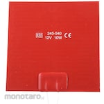RS PRO Silicone Heater Mat RS Pro, 10W, 100 x 100mm, 12V DC