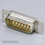 OMRON D sub connector plug, solder cup terminal XM 3