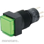 OMRON Pushbutton switch square LED round body shape