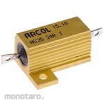 ARCOL/OHMITE Arcol High-Power Metal-Clad Resistor 25W 24Ω ± 5% (Resistor Daya)
