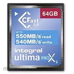 Integral Memory INTEGRAL 64GB CFAST R-550 W-540 MB/S