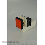 Maruyasu Dengyo Φ25 resistor-equipped rectangular pilot light, square, black frame, LED, A25ILDQB series