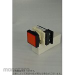 Maruyasu Dengyo Φ30 Resistor-equipped Square Pilot Light, Square, Black Frame