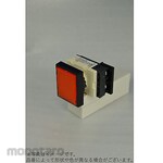Maruyasu Dengyo Φ30 Resistor-equipped rectangular pilot light, square, black frame