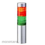 PATLITE (formerly Kasuga Electric) Stacked indicator light 24 V dc red / green