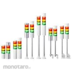 PATLITE (formerly Kasuga Electric) Stacked indicator light 24 V dc red / yellow / green / blue / clear