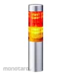 PATLITE (formerly Kasuga Electric) Stacked indicator light 24 V dc red / yellow