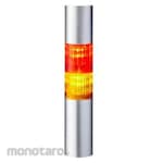 PATLITE (formerly Kasuga Electric) Stacked indicator light 24 V dc red / yellow