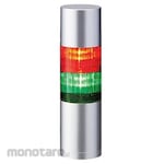 PATLITE (formerly Kasuga Electric) Stacked indicator light 24 V dc red/green