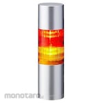PATLITE (formerly Kasuga Electric) Stacked indicator light 24 V dc red/yellow