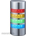 PATLITE (formerly Kasuga Electric) Wall-mounted stacked signal light (LAN compatible) WE-LAN series