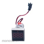 Fort Pilot Lamp Rectangular with Ampere Meter (Lampu Indikator Panel)