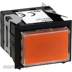 IDEC MA Series Illuminated Pushbutton Switch Indicator (Horizontal / Long Square)
