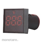 LARKIN Pilot Lamp Rectangular with Volt Meter (Lampu Indikator/Lampu Pilot)