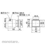Maruyasu Dengyo 30Φ pilot long rectangular transformer type