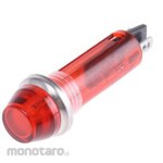 CAMDENBOSS CAMDENBOSS Pilot Lamp, 240V, Red, Mounting Hole Size: 8mm, IND5032211-240-T/RD