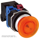 IDEC Φ30 / Zinc die-cast series pilot light (Large Φ40 lens LED)