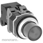IDEC Φ30 / Zinc die-cast series pilot light (projection LED) BA9S