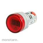 MASKO Pilot Lamp Round Voltmeter + Ammeter (Lampu Pilot/Lampu Indikator)