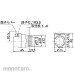 Maruyasu Dengyo 25Φ pilot flat transformer type