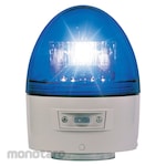 NIKKEI LED Battery-operated Warning Light Blue High Brightness