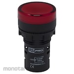 RS PRO Pilot Lamp Round LED Panel Mount (Lampu Pilot/Lampu Indikator)