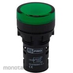 RS PRO RS PRO LED Pilot Lamp, Indicator Light, Green, Round