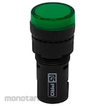 RS PRO RS PRO LED Pilot Lamp, Indicator Light, Green