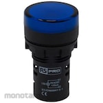 RS PRO RS PRO Pilot Lamp Indicator Light, Blue, Round, LED