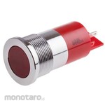 RS PRO RS PRO Pilot Lamp, 110V dc, Red, Mounting Hole Size: 22mm