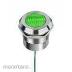 RS PRO RS PRO Pilot Lamp, 12 to 24V ac/dc, Green, Mounting Hole Size: 25mm