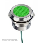 RS PRO RS PRO Pilot Lamp, 12 to 24V ac/dc, Green, Mounting Hole Size: 30mm
