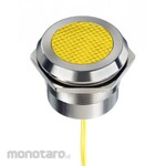RS PRO RS PRO Pilot Lamp, 12 to 24V ac/dc, Yellow, Mounting Hole Size: 30mm