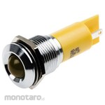 RS PRO RS PRO Pilot Lamp, 12V ac/dc, Yellow, Mounting Hole Size: 16mm