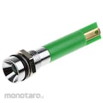 RS PRO RS PRO Pilot Lamp, 12V cc, Green, Mounting Hole Size: 8mm