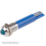 RS PRO RS PRO Pilot Lamp, 12V dc, Blue, Mounting Hole Size: 8mm
