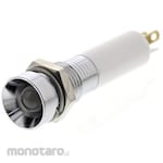 RS PRO RS PRO Pilot Lamp, 12V dc, Green, Red, Yellow, Mounting Hole Size: 8mm