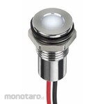 RS PRO RS PRO Pilot Lamp, 12V dc, White, Mounting Hole Size: 8mm