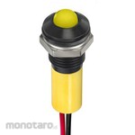 RS PRO RS PRO Pilot Lamp, 12V dc, Yellow, Mounting Hole Size: 8mm